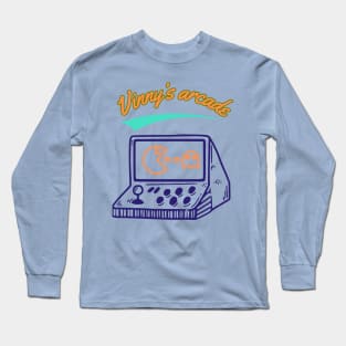 Vinny’s arcade Long Sleeve T-Shirt